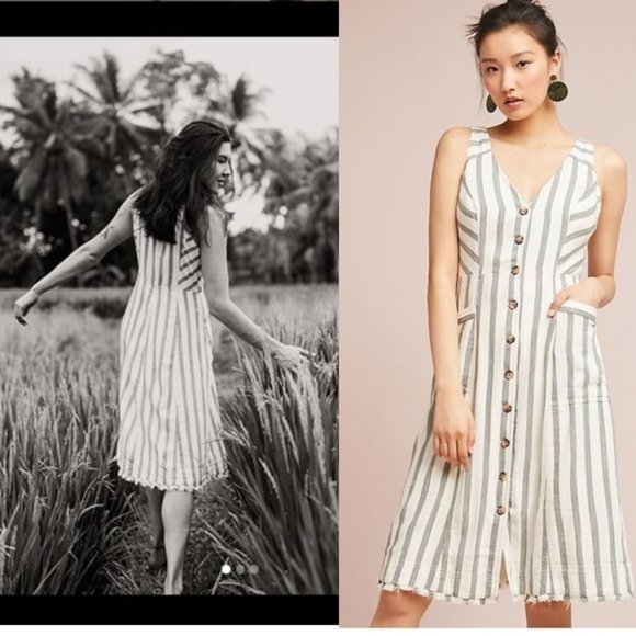 Anthropologie Dresses & Skirts - Anthropologie NANTES TEXTURED SHIRTDRESS new